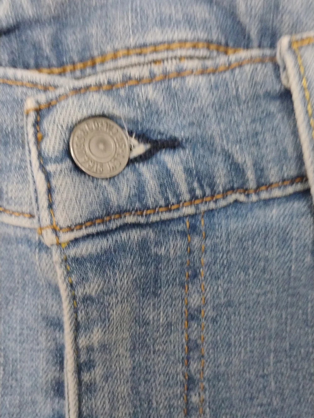 Levi's 514 Classic Mens Blue Straight-Leg Jeans SZ 34
